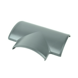 Taposócsatorna T-idom fedél LO75-höz 18mmx 74mmx alap+fedél műanyag gránitszürke LO KOPOS